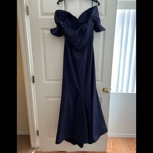 Terani couture blue gown size 16